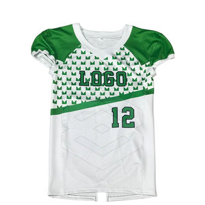 Maillot de football américain léger 2024 avec logo personnalisable, respirant, design grande taille, impression par transfert thermique pour équipe personnalisée - Product Image 4