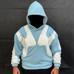 Derniers fabricants de vêtements Streetwear Nouveaux styles en 100% coton polaire Hip Hop Pullover Hoodies - Product Image 6