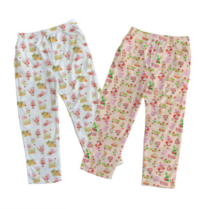 Pantalones <span class=keywords><strong>de</strong></span> <span class=keywords><strong>pijama</strong></span> <span class=keywords><strong>de</strong></span> franela a cuadros, diseño personalizado Strawberry Girl, textura ultra suave, pantalones largos <span class=keywords><strong>de</strong></span> <span class=keywords><strong>dormir</strong></span> premium. - Product Image 1