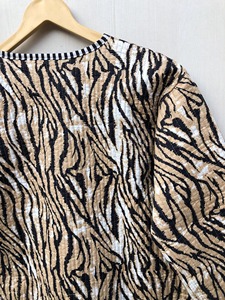 Chaqueta acolchada con estampado de bloques: abrigo bohemio hecho a mano - Product Image 2