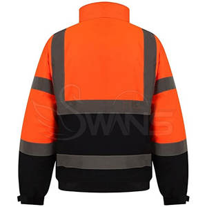Veste de travail haute visibilité de meilleure qualité fabriquée au Pakistan Plus Size Options disponibles Nouveau style personnalisé - Product Image 2