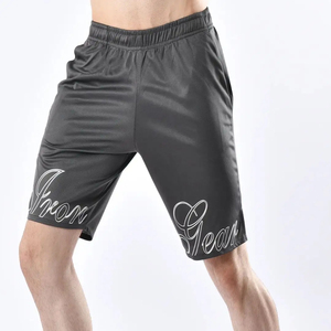 Pantalones Cortos Deportivos para Hombre, Ropa Deportiva para Gimnasio, Entrenamiento, Tendencia Reversible, Baloncesto - Product Image 2