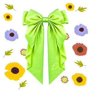 Fiocco Gigante da 40 CM con Clip, 4 Colori Vivaci, Accessori per Acconciature - Product Image 2