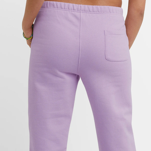 Pantalon de jogging pour femme en polyester/coton de haute qualité, avec logo personnalisé, décontracté, hiver, fermeture à cordon, devant plat, imprimé - Product Image 6