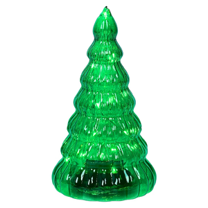 Adorno de Árbol de Navidad Verde MicroLED 489507 con 15 Luces - Bola Duradera de 13x22cm de Kaemingk para Decoraciones Festivas - Product Image 3