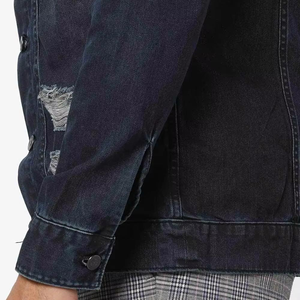 Chaqueta Vaquera Premium para Hombre, Tela de Algodón de Alta Calidad para el Mercado de EE. UU. y Europa, Chaqueta Vaquera Clásica para Hombre con Costuras Duraderas - Product Image 5