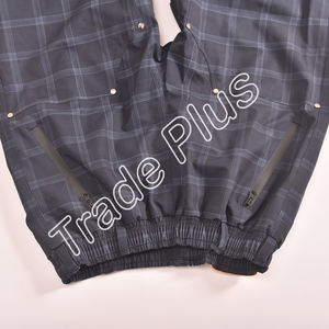 Pantalon de sport en tissu extensible grande taille pour hommes Pantalon de ski décontracté, imperméable et respirant avec poches zippées Pantalon de randonnée pour adultes - Product Image 3