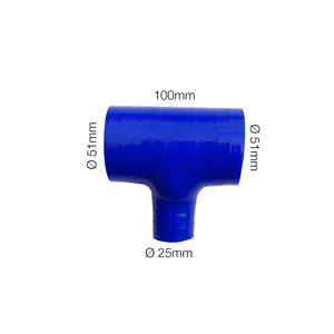 Tuyau flexible bleu l.100/25mm id.51mm - Product Image 3