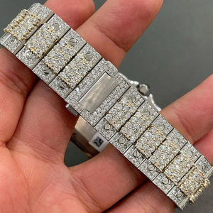 Reloj de Moissanita Más Vendido con Claridad VVS, Reloj con Incrustaciones de Diamantes, con Logotipo Personalizado Disponible a Precio de Mayoreo - Product Image 4