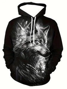 Sudadera con Capucha de Alta Calidad 100% Algodón Básico para Sublimación, Sudadera de Moda Urbana de Invierno en Venta - Product Image 4