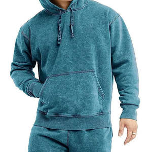 Offre Spéciale nouveauté Style Unique hommes pierre lavé sweats à capuche bases coton mélangé matériau Durable hommes pierre lavé sweats à capuche - Product Image 6