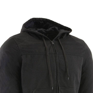 Sweat-shirts à fermeture éclair pour hommes fabriqués en usine, basiques, en coton mélangé, logo personnalisé, vente en gros, vêtements décontractés en solde - Product Image 3