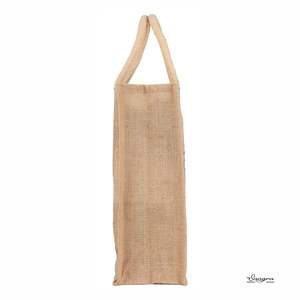 Luxury Design Reusable Jute Canvas <b>Bags</b> Rope Handles Everyday Use Handmade Prime Quality Square Shape Eco Friendly 100% - Product Image 5