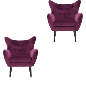 Royal Luxury Designs Chaise d'hôtel violette Fabrication de la meilleure qualité pour la maison Salon Villa Appartement pour une utilisation en intérieur - Product Image 6