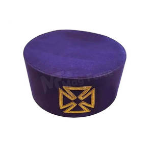 Chapeau Maçonnique Écossais Brodé Personnalisé Nouveau Design Broderie Velours Arche Royale Imperméable Quatre Saisons Homme Adulte Haute Qualité - Product Image 3