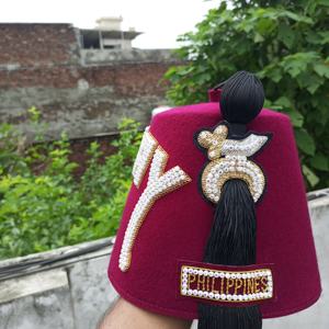 [MABUHAY PHILIPPINES] REGALIA MAÇONNIQUE SHRINER FEZ PERSONNALISER LA CONCEPTION - Product Image 3