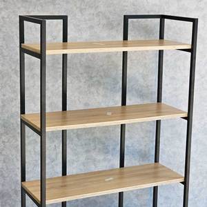 DRACO 5-Tier <b>Bookshelf</b> KS68226 80x32x160cm Standing Type Plywood Organizer for Living Room or Office - Product Image 6