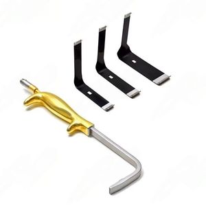 Rétracteur mammaire Ferreira de qualité supérieure avec technologie avancée d'éclairage à fibre optique avec 3 lames interchangeables - Product Image 5