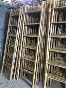 BEST DEAL Stylish Bamboo <b>Ladder</b> Rack for <b>Towels</b> & Clothes Perfect for Bathroom & Bedroom Decor - Product Image 2