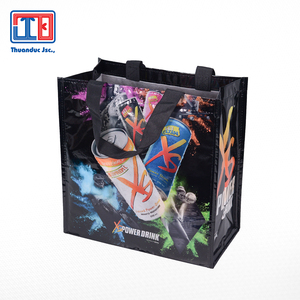 Bolsas más frescas Diseño PP Tejido PP Bolsas de compras no tejidas Bolsas de comestibles Fabricante de Vietnam - Product Image 2