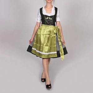 Conception entièrement personnalisée avec broderie Robe pour dames en coton et polyester de haute qualité Emballage privé pour filles allemandes Dirndl - Product Image 5