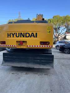 Excavadora de Corea del Sur 21TON usada HYUNDAI 210W-7 210W-9 Excavadora de ruedas a la venta Buenas condiciones - Product Image 3