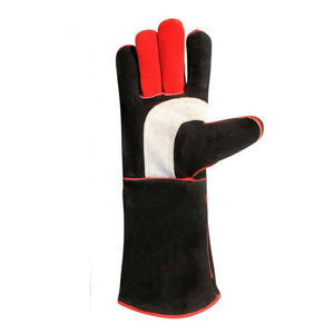 Meilleures ventes Gants de soudage de sécurité en cuir de vachette résistant à la chaleur Prix de gros Gants de travail antidérapants pour soudeurs - Product Image 2
