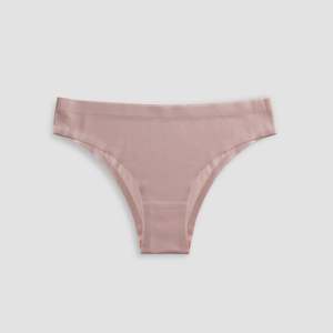 Culottes romantiques roses ajustées et sans coutures en Spandex/Nylon de haute qualité, taille basse, à sequins, ajourées, fines et sexy, sous-vêtements ODM OBM - Product Image 1