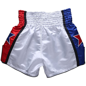 Calidad superior personalizado logotipo impreso hombres Muay Thai corto diseño personalizado boxeo lucha Muay Thai pantalones cortos - Product Image 5