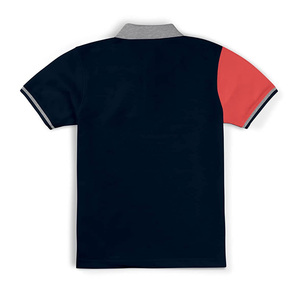 Polo à manches courtes en promotion, idéal pour logo personnalisé, color block pour homme - Product Image 2