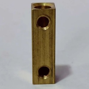 Giá tốt nhất 2 cách bền Brass nhanh chóng mối nối thiết bị đầu cuối dây piggyback Spade kết nối đôi Spade kết nối - Product Image 4
