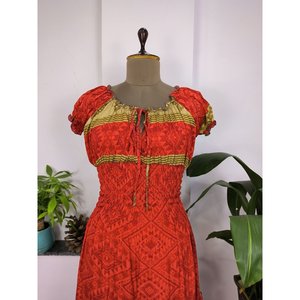 Boho Floral Cottage Print Summer Long <b>Beach</b> <b>Robe</b> for Women Elastic Waist with Zipper Decor ODM Supply - Product Image 2
