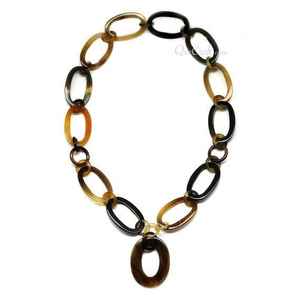 Elegante Collar de Cuerno de Búfalo para Mujer Estilo Religioso para Bodas y Fiestas-Venta Al por Mayor Cantidad a Granel de ágata - Product Image 3