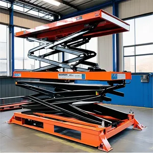 Plataforma Elevadora de Tijera de 220V en Nueva Condición para Construcción Industrial y Fabricación, Marca Tradivas, Potencia de 10 kW, Garantía de 2 Años - Product Image 1