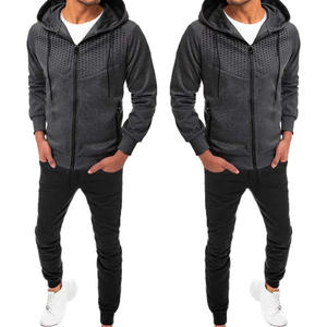 Impreso Nuevo diseño de moda Ropa deportiva Entrenamiento y Jogging Wear Chándales de algodón Sudaderas con cremallera de alta calidad y conjuntos de Jogger - Product Image 1