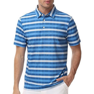 Hommes Performance Golf pour chemise séchage rapide léger respirant toile couleur unie vêtements de sport sport décontracté affaires décontracté - Product Image 1