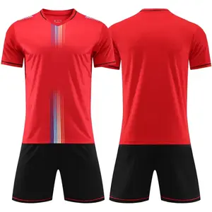 Logo personalizzato Quick Dry Soccer uniform Set Football Sports indossa uniformi da calcio di alta qualità all'ingrosso