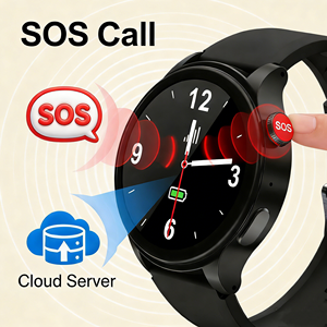 Relógio Inteligente com Integração de Call Center, Tela Sensível ao Toque, Localização Interna BLE, Contador de Passos, Botão de Pânico SOS, GPS Nano 4G para Idosos - Product Image 6