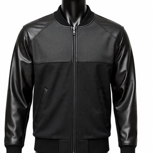 Veste de baseball varsity à manches longues pour homme avec logo personnalisé 2025, impression personnalisée, couleur et taille personnalisées, service de vente en gros OEM - Product Image 3