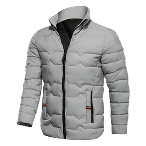 Chaqueta Bomber Térmica Impermeable y Cortavientos Reversible de Diseño Personalizado OEM 2026 para Hombre, Talla Grande, Estándar, con Plumas, para Invierno, Estilo Urbano - Product Image 2