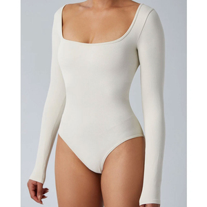 Leotardo sin Mangas para Mujer, para Danza, Entrenamiento, Body para Actuaciones, Diseño de Cuello Cuadrado, Cintura Elástica, Estilo Harry Johnson - Product Image 3