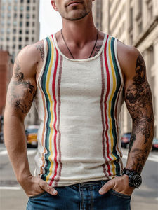 Camiseta sin mangas para hombre, cómoda, de alta calidad, producto superior, camisetas sin mangas de talla grande con colores y tamaños personalizados - Product Image 4