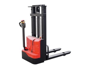Chariot élévateur à palettes puissant à batterie, équipement de levage électrique pour charges lourdes pour la logistique et le stockage en usine - Product Image 3