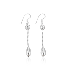 Pendientes de Mujer, Pendientes de Diseño Hechos a Mano, Regalo de Compromiso, Navidad, Joyería Hecha a Mano, Pendientes de Plata de Ley 925 - Product Image 1