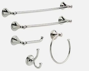 Organizador de baño de metal de la más alta calidad Soporte de papel tisú montado en la pared con acabado negro a un precio razonable - Product Image 5