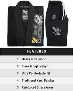 Ibjjf กิโมโนจูโดกิมิโน่น้ำหนักเบาแบบมืออาชีพออกแบบได้ตามต้องการ - Product Image 6