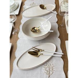 Set da pranzo moderno pezzo quadrato per 6 persone