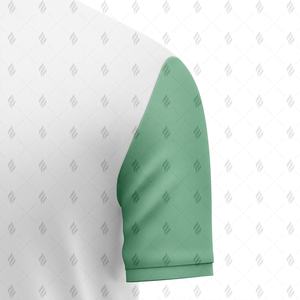 Camiseta Vibrante para Hombre, Manga Corta, Mezcla de Poliéster y Algodón, Ligera, Transpirable, Antiarrugas, de Secado Rápido, Tejido de Punto, Informal, para Verano - Product Image 6