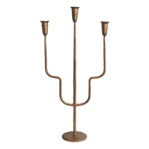 Ensemble de 3 bougeoirs en métal noir ondulé, style industriel moderne, support de pilier pour centre de table et décoration festive, bougeoir - Product Image 6