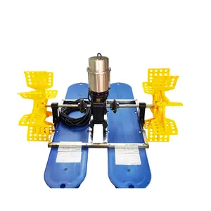 Water cooler 1HP Paddle Wheel Aerator 2 Impellers Factory Price Stainless Steel New design Aquaculture Fish Shrimp Pond